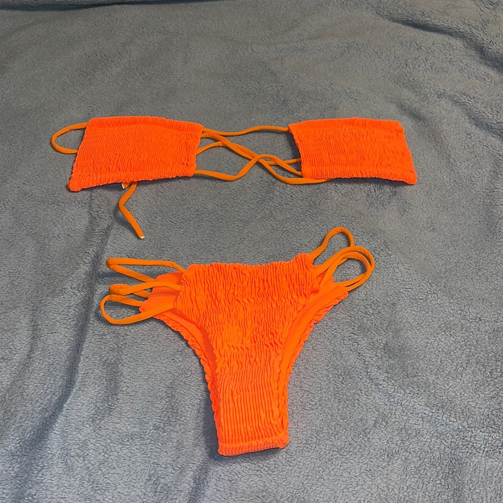 Womens bikini thong swimsuit